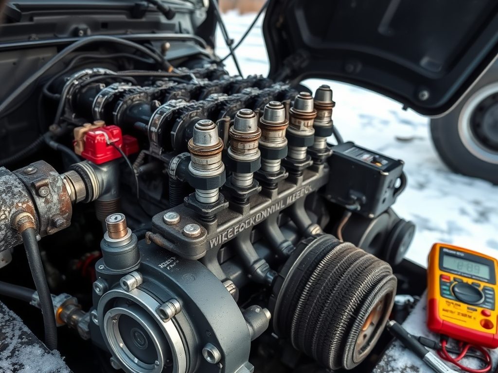 Diesel kręci, ale nie odpala – jak sprawdzić paliwo, świece żarowe i czujniki rozruchu